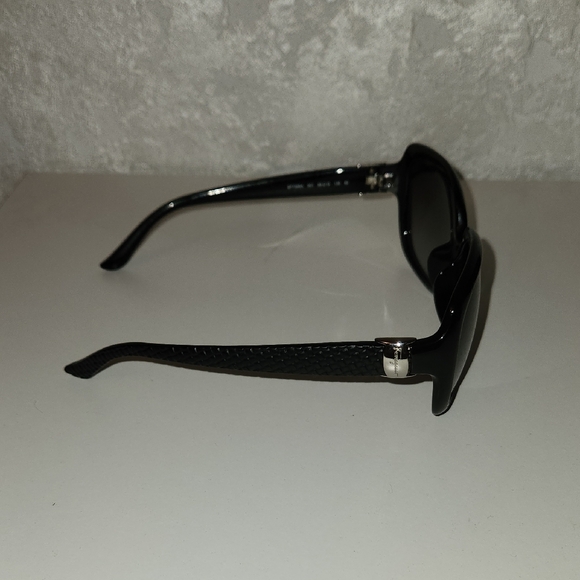 Salvatore Ferragamo Black Frame Sunglasses with Brown Gradient Lenses - Picture 5 of 6